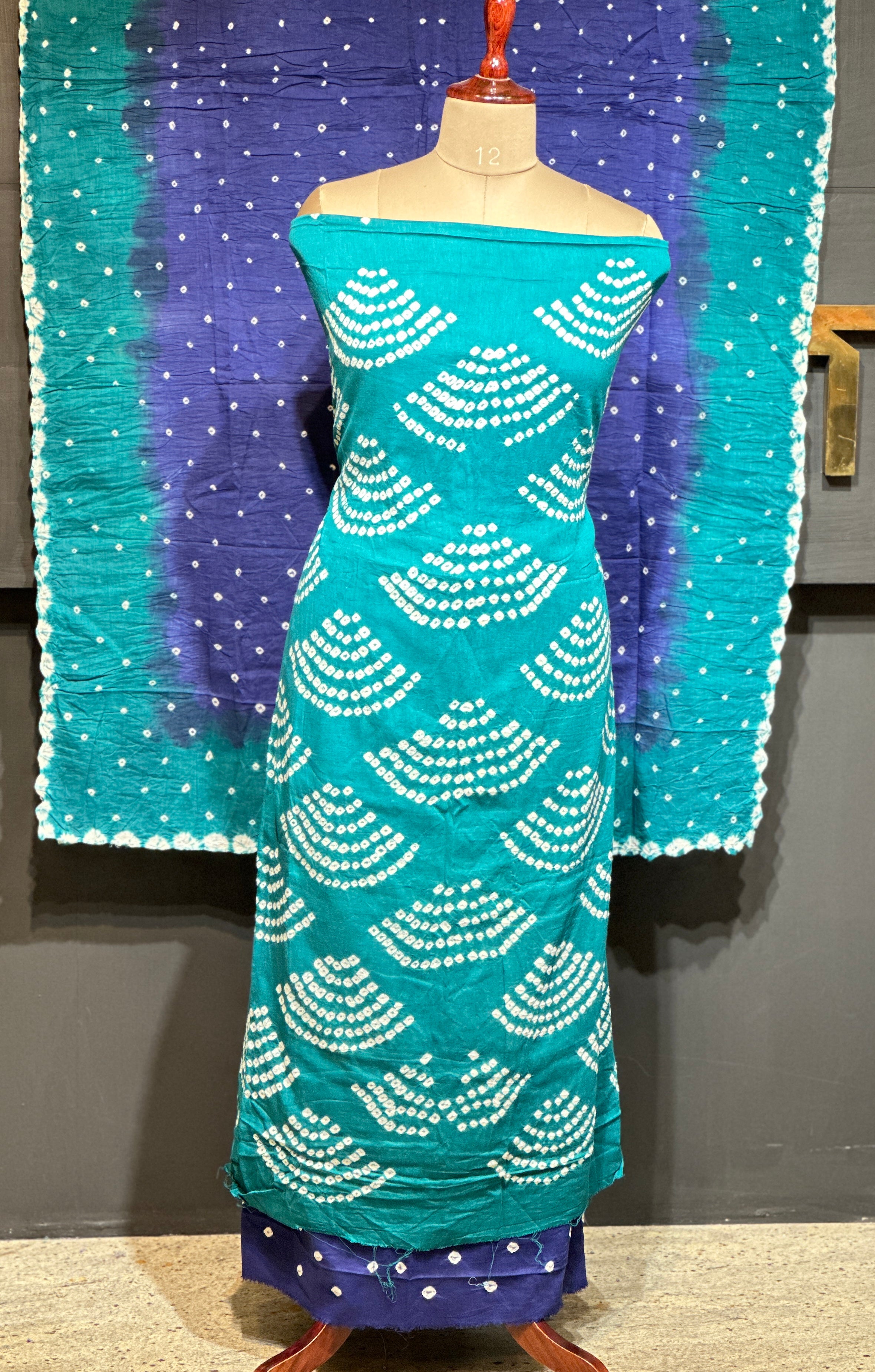 Bandhini Print Patterned Cotton Salwar Set | JT192