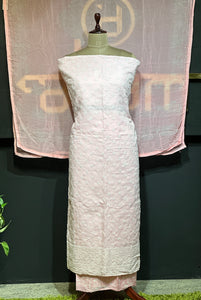 Hand Chikankari & Batik Detailed Cotton Salwar Set | JT158