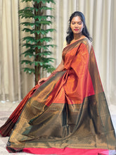 Traditional Zari Woven Brocade Patterned Semi Silk Saree | KAC145
