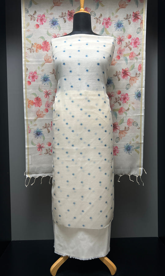 Floral Digital Print Patterned Kota Salwar Set | MR117