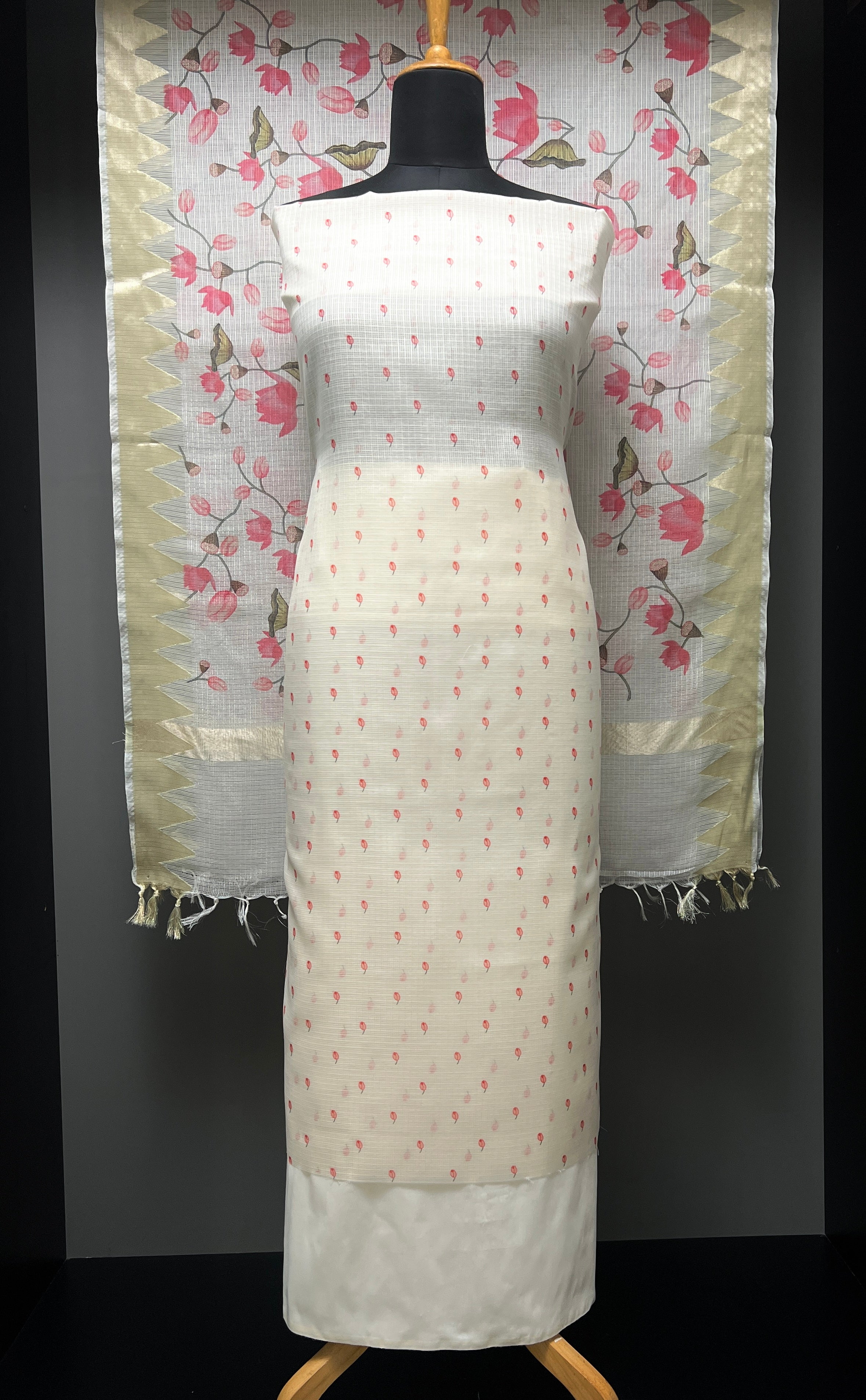 Floral Digital Print Patterned Kota Salwar Set | MR118