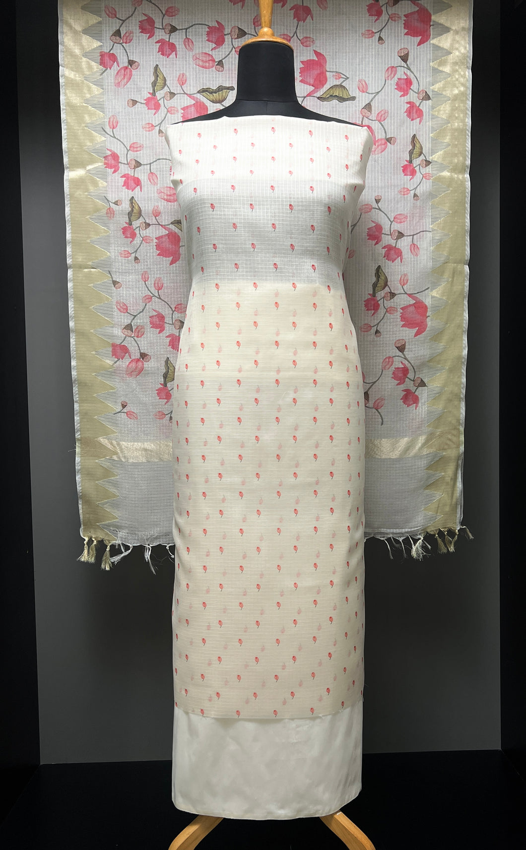 Floral Digital Print Patterned Kota Salwar Set | MR118