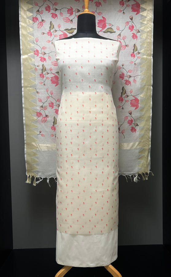 Floral Digital Print Patterned Kota Salwar Set | MR118