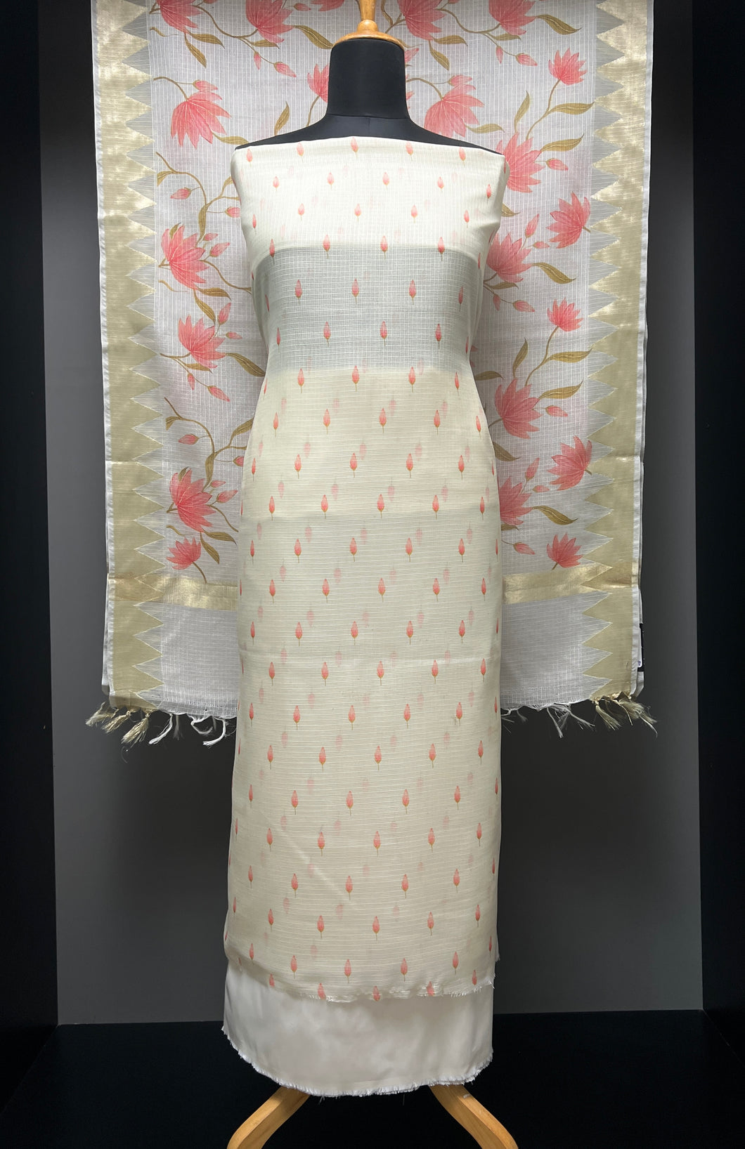 Floral Digital Print Patterned Kota Salwar Set | MR119