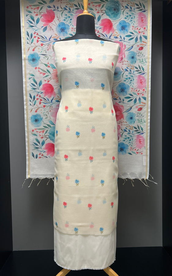 Floral Digital Print Patterned Kota Salwar Set | MR120