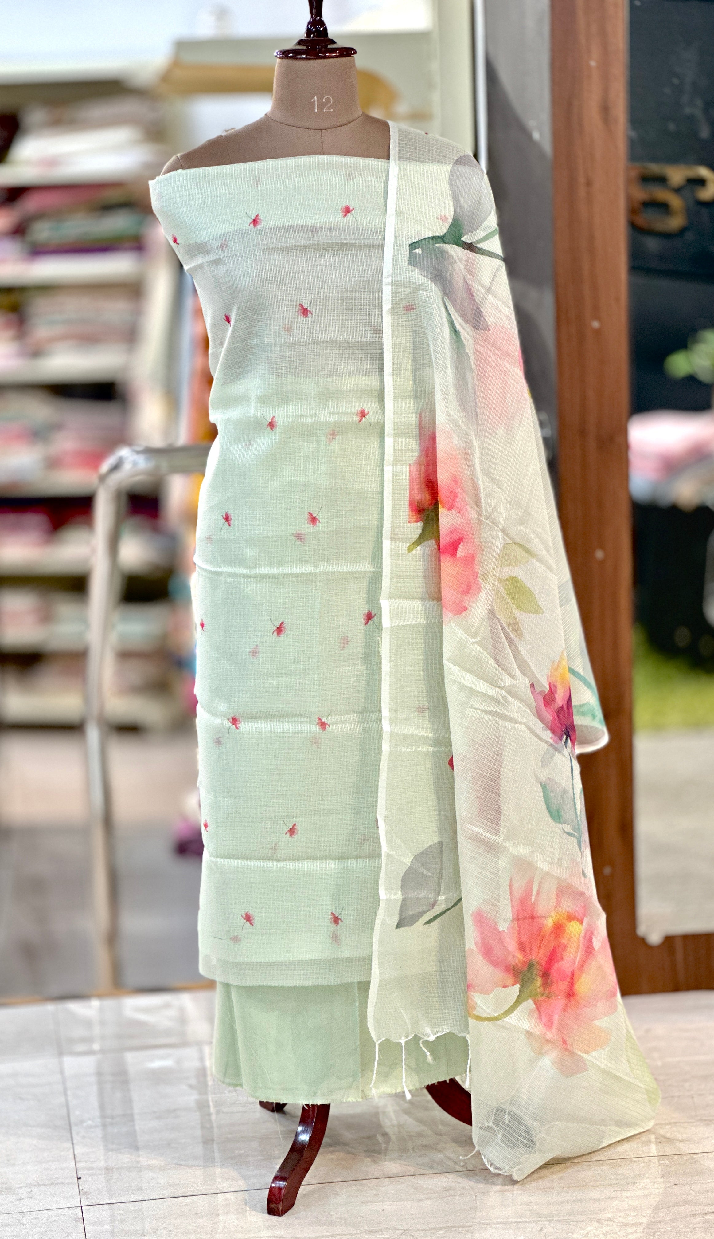 Digital Printed Silky Kota Salwar Set | MR255