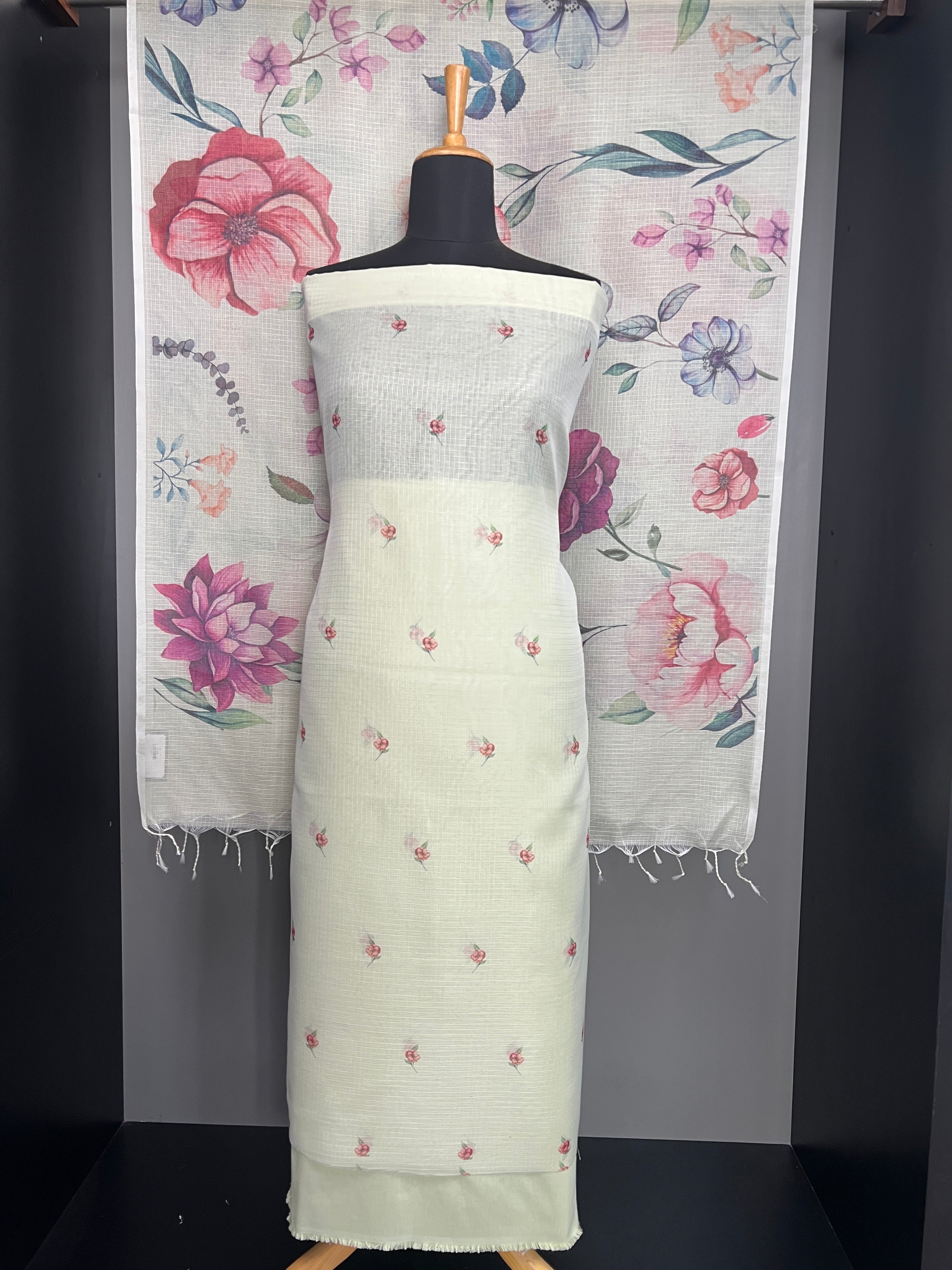 Floral Digital Printed Kota Salwar Set | MR263
