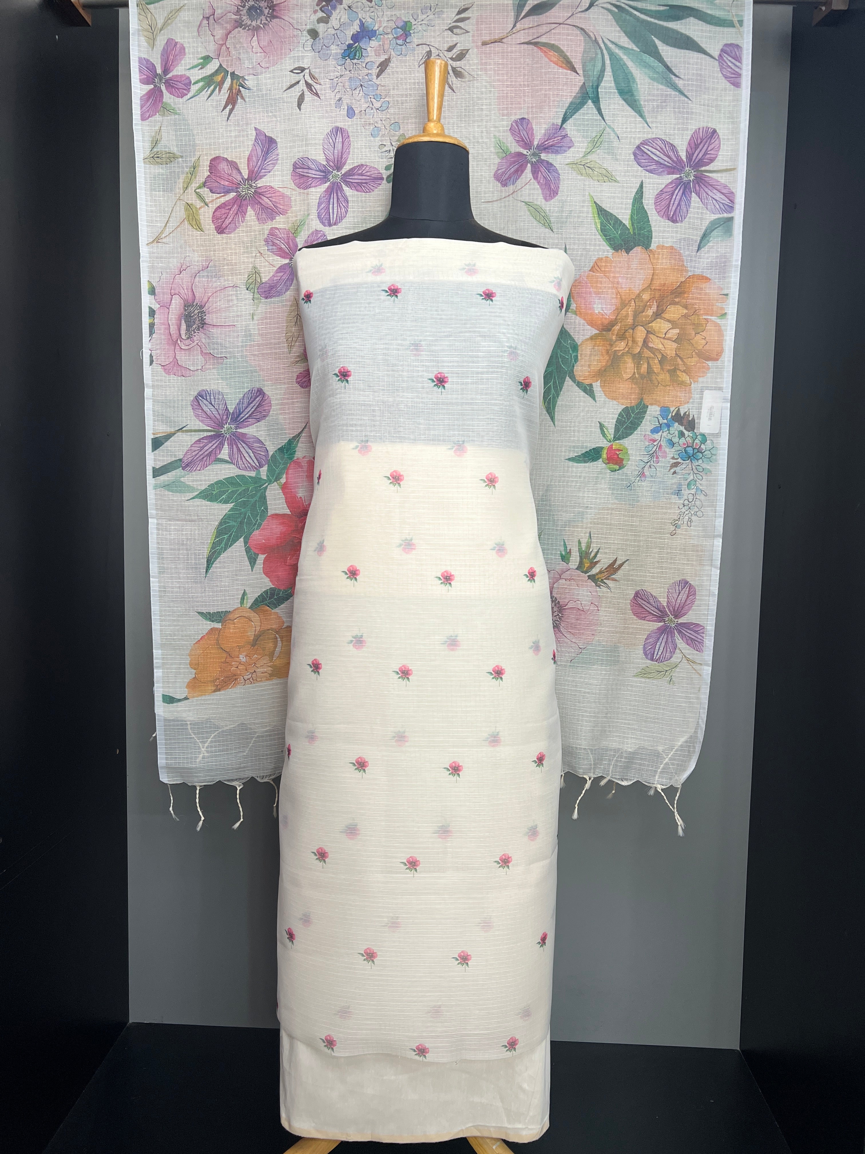 Floral Digital Printed Kota Salwar Set | MR276