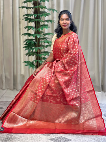 Brocade Pattern Tissue Banarasi Saree | NN324