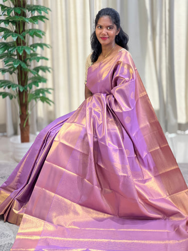 Traditional Zari Buta Weaved Banarasi Silk Saree | PMC121