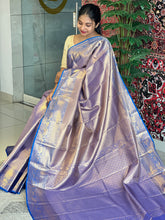 Geometric Patterned Traditional Banarasi Silk Saree | PMC127