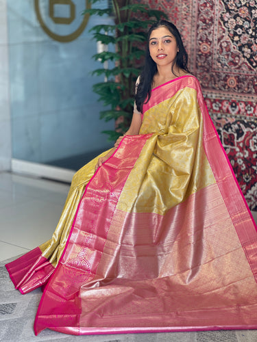 Traditional Zari Woven Banarasi Silk Saree | PMC145