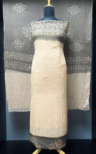 Batik Print With Mirror Detailed Georgette Salwar Set | SF1152