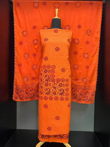 Digital Printed Floral Patterned Cotton Salwar Set | SF1275