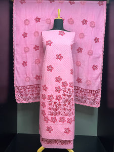 Floral Block Printed Cotton Salwar Set | SF1281