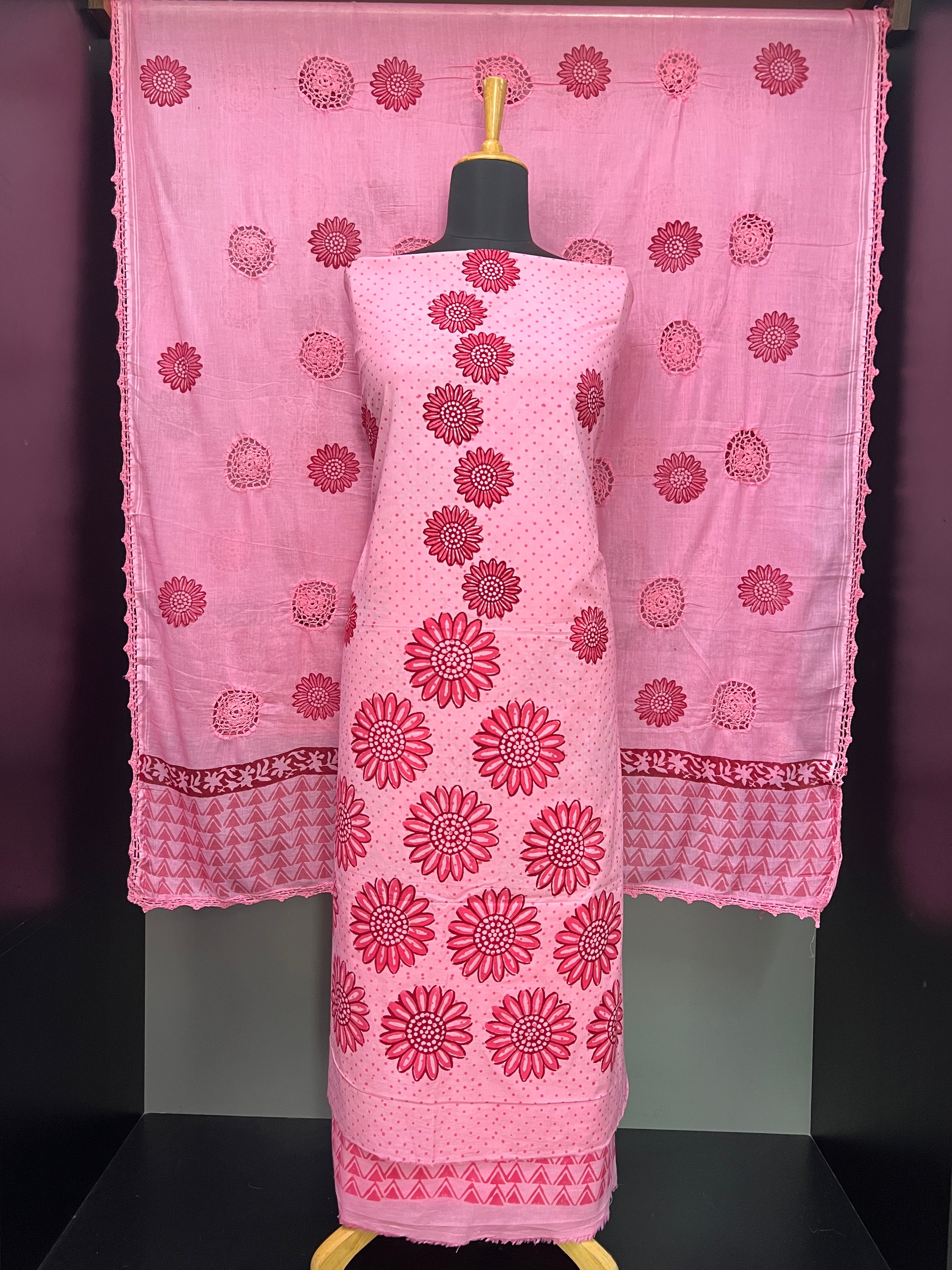 Floral Digital Printed Cotton Salwar Set | SF1282