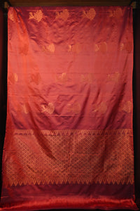 Semi Silk Saree With Zari Pattern | SN508