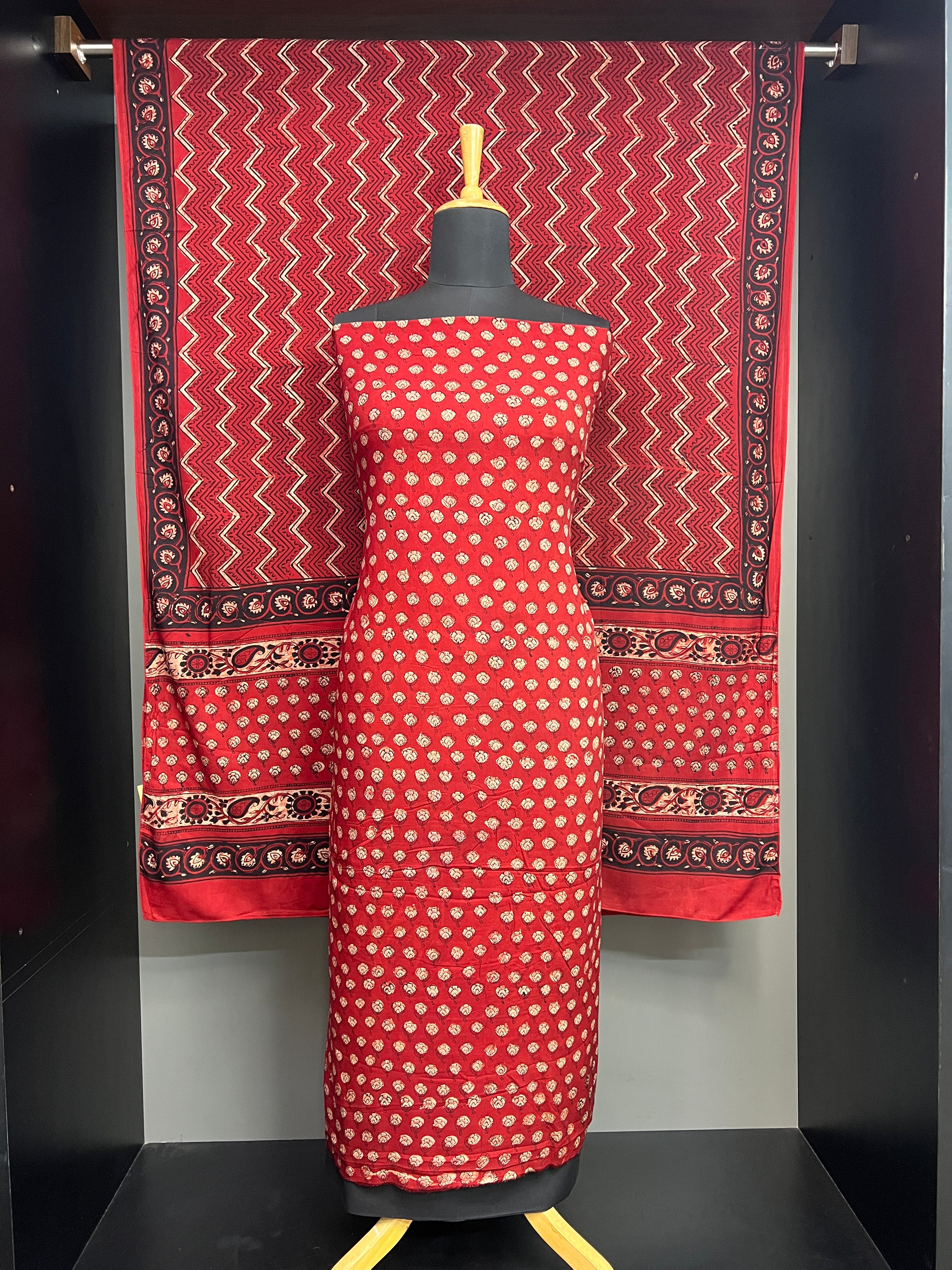 Floral Printed Cotton Salwar Set | SRF135