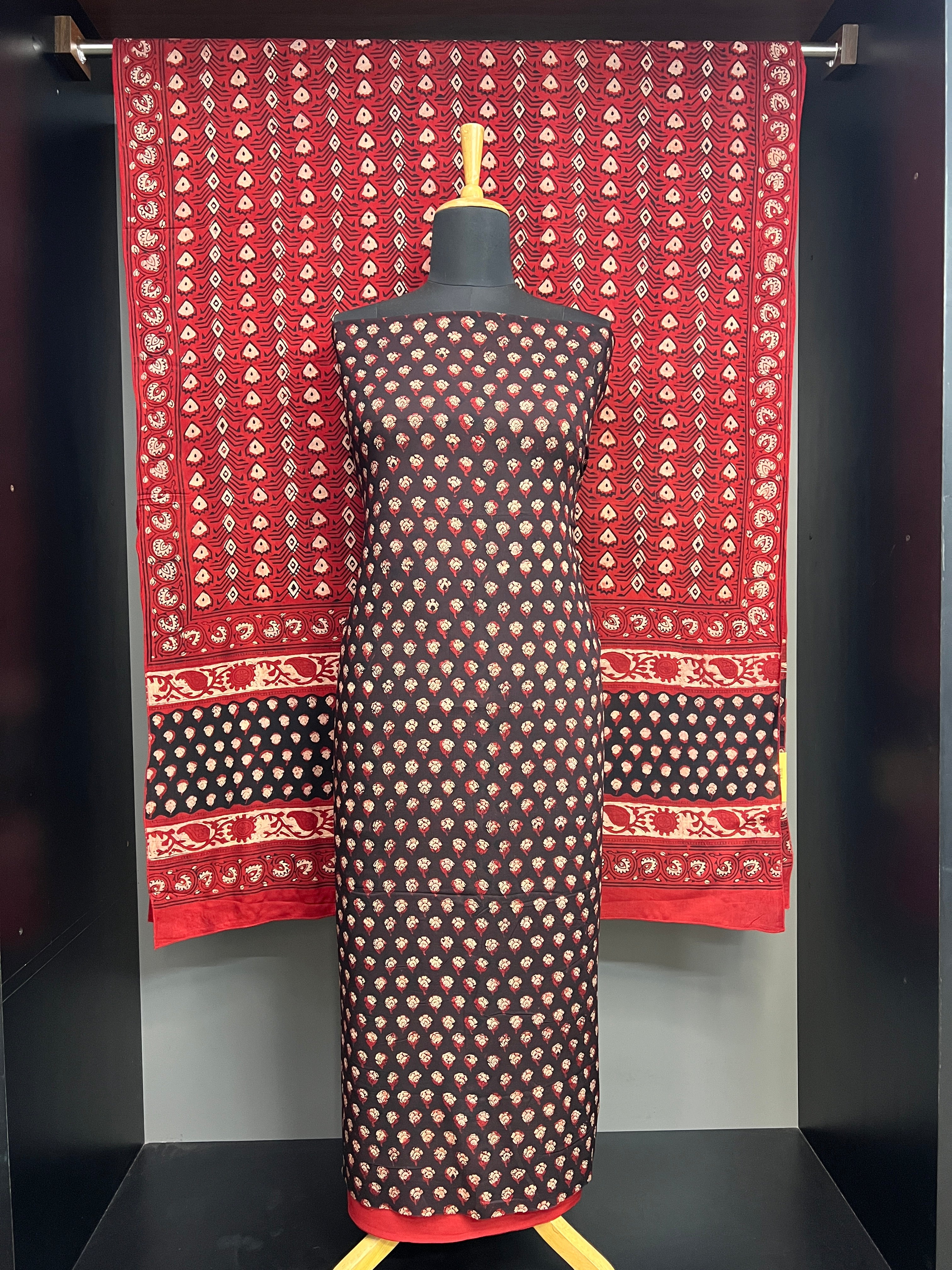 Floral Printed Cotton Salwar Set | SRF136