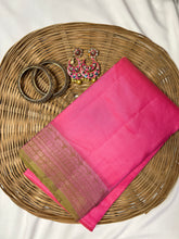 Contrast Border With Thread Weaving Semi Silk Saree | SRI112
