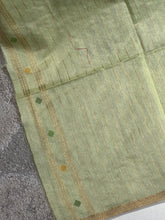 Jamdani Weaved Chanderi Finish Saree | SSN133