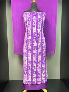 Batik Print With Sequence Detailed Georgette Salwar Set | SW2001