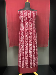 Batik Print With Sequence Detailed Georgette Salwar Set | SW2002