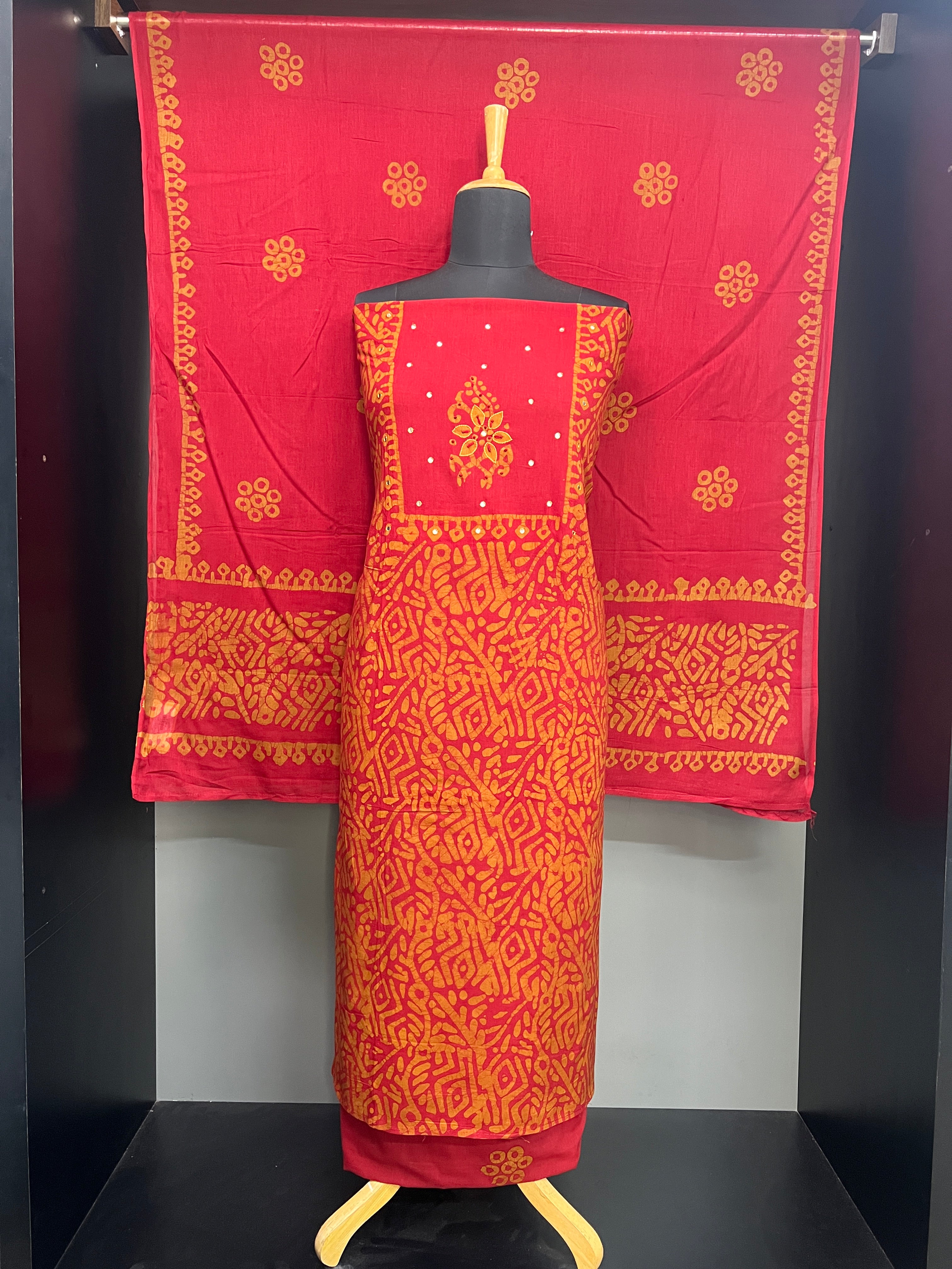 Batik Printed Cotton Salwar Set | SW2292