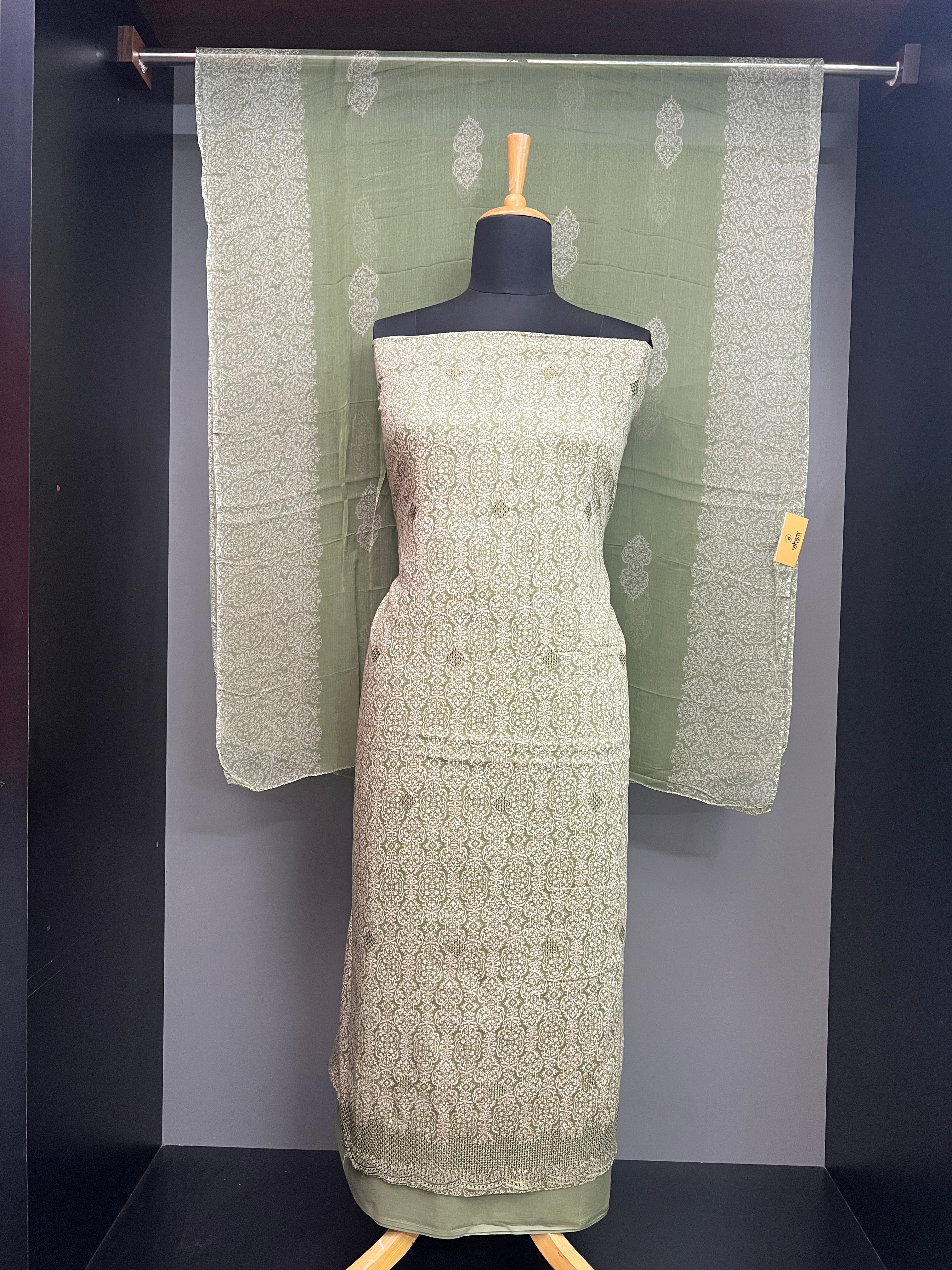 Floral Printed Cambric Cotton Salwar Set | SW2366