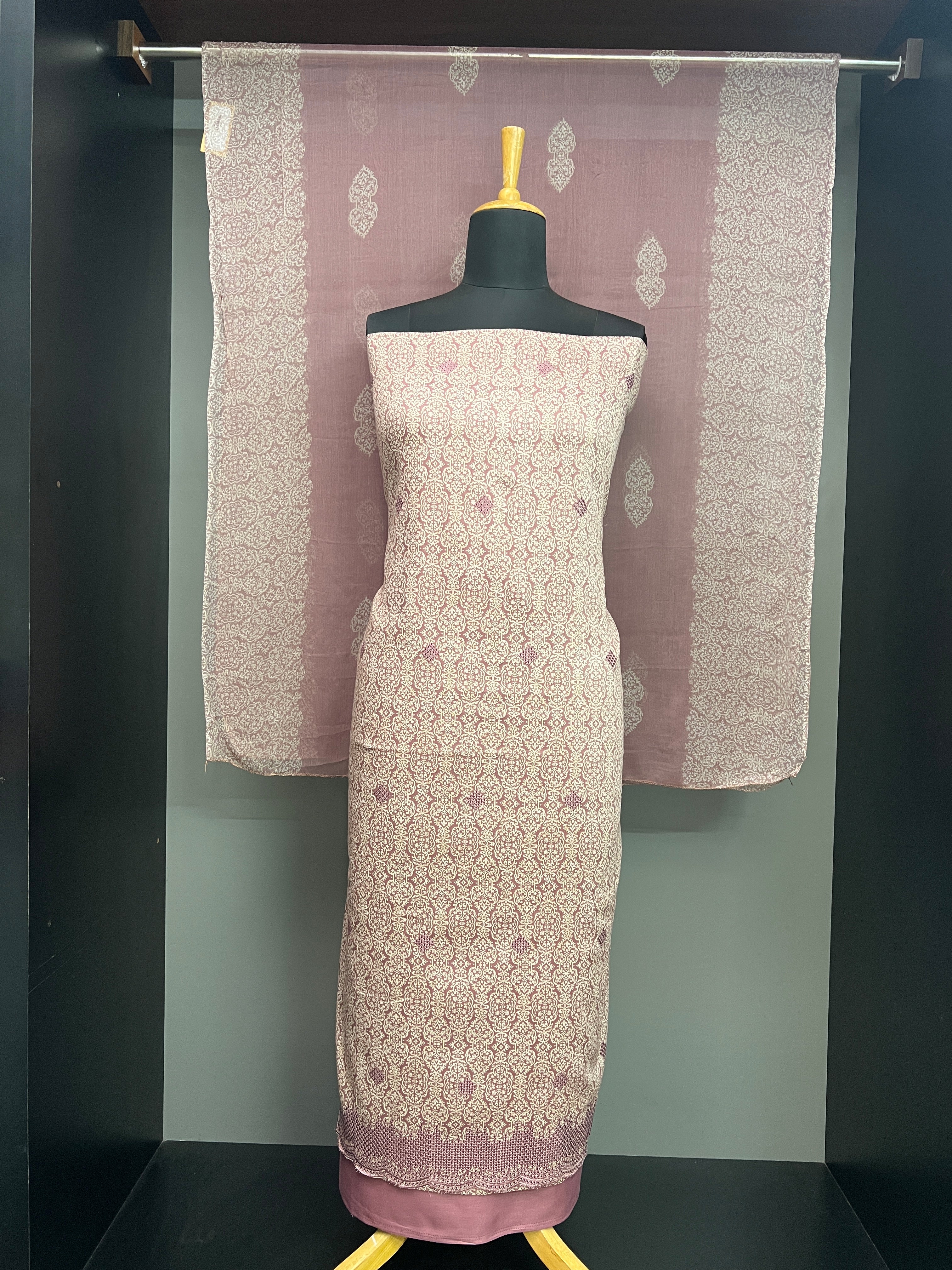 Floral Printed Cambric Cotton Salwar Set | SW2368