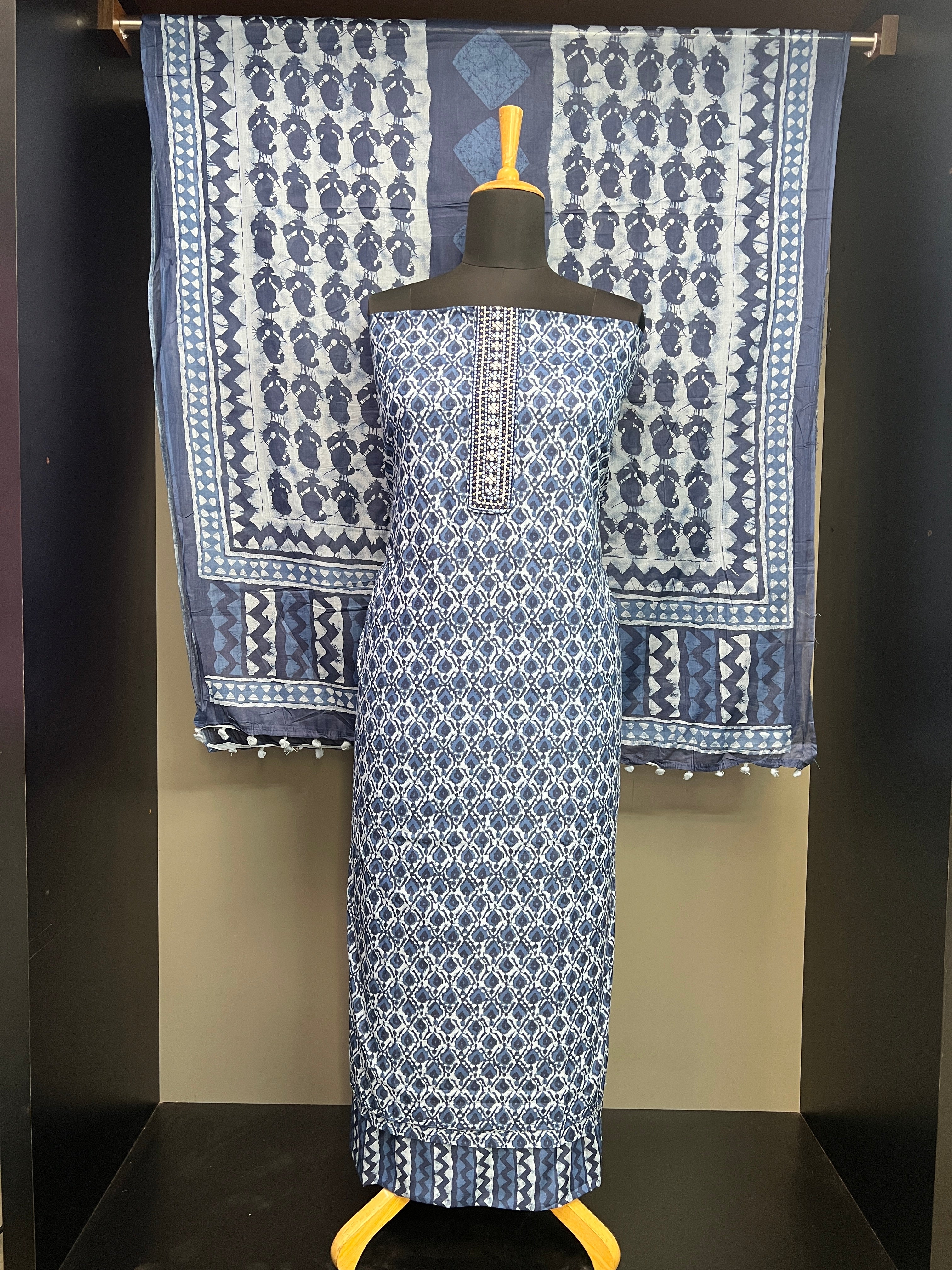 Digital Printed Cotton Salwar Set | SW2383