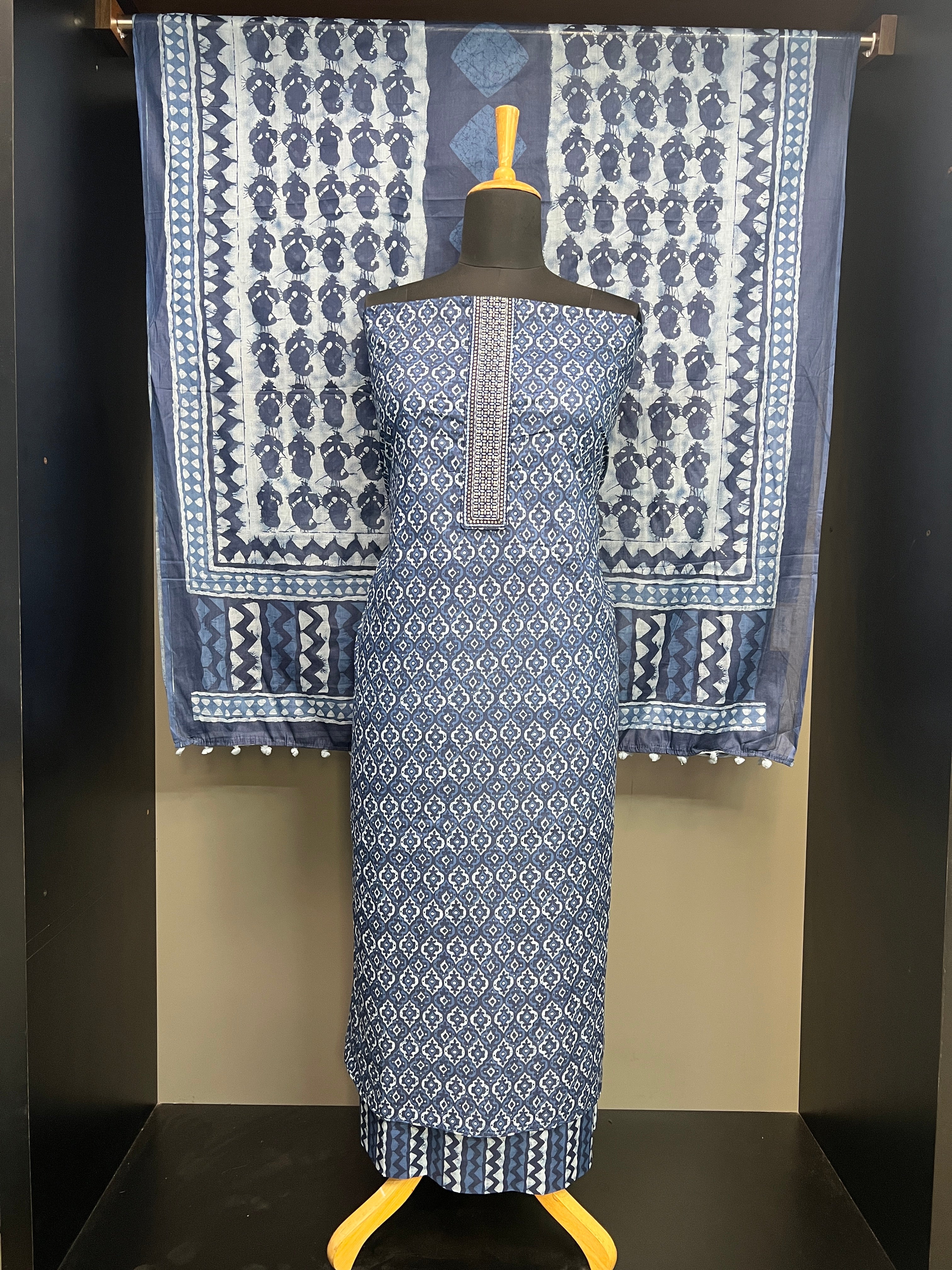 Digital Printed Cotton Salwar Set | SW2385