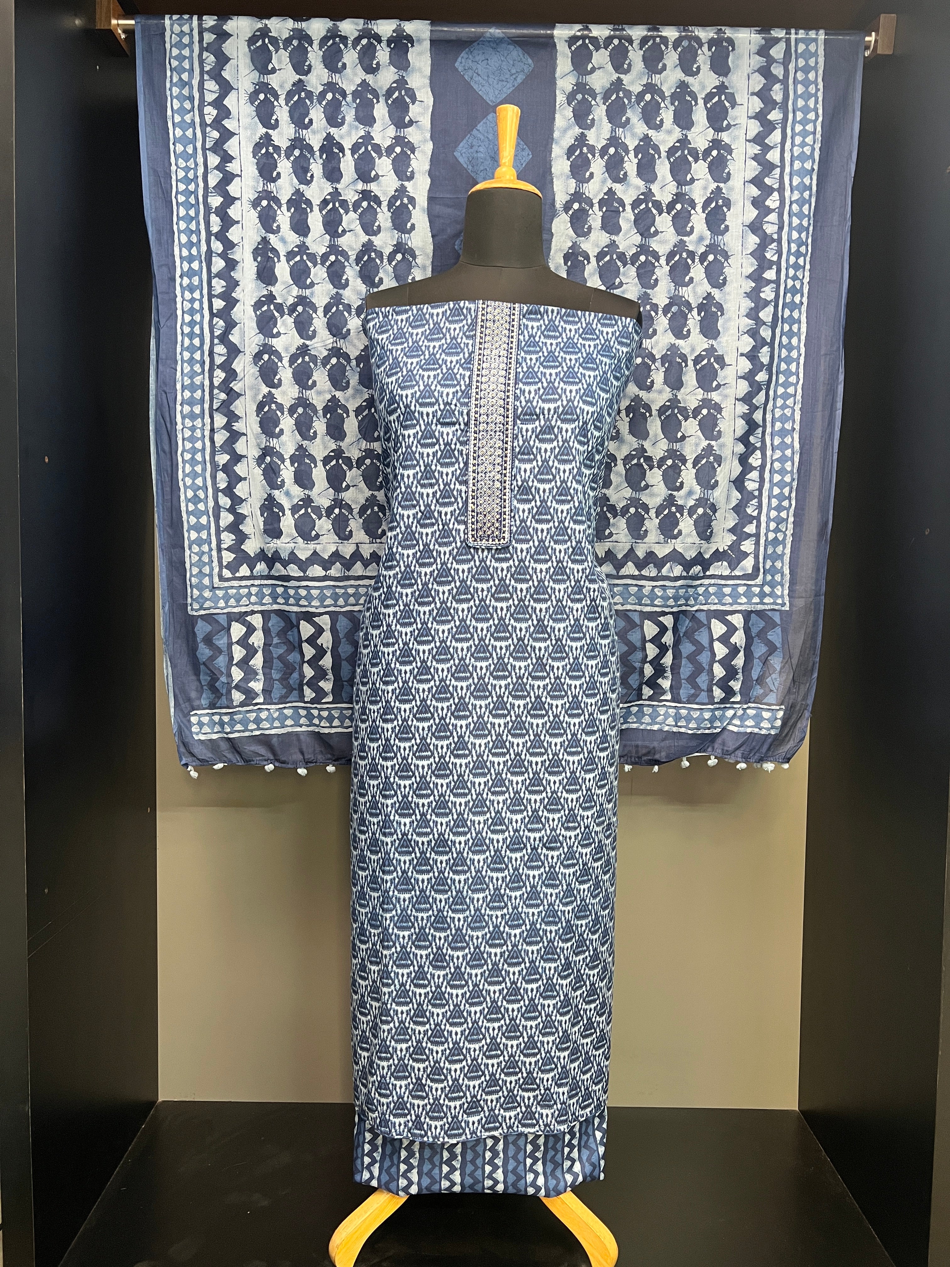 Digital Printed Cotton Salwar Set | SW2386