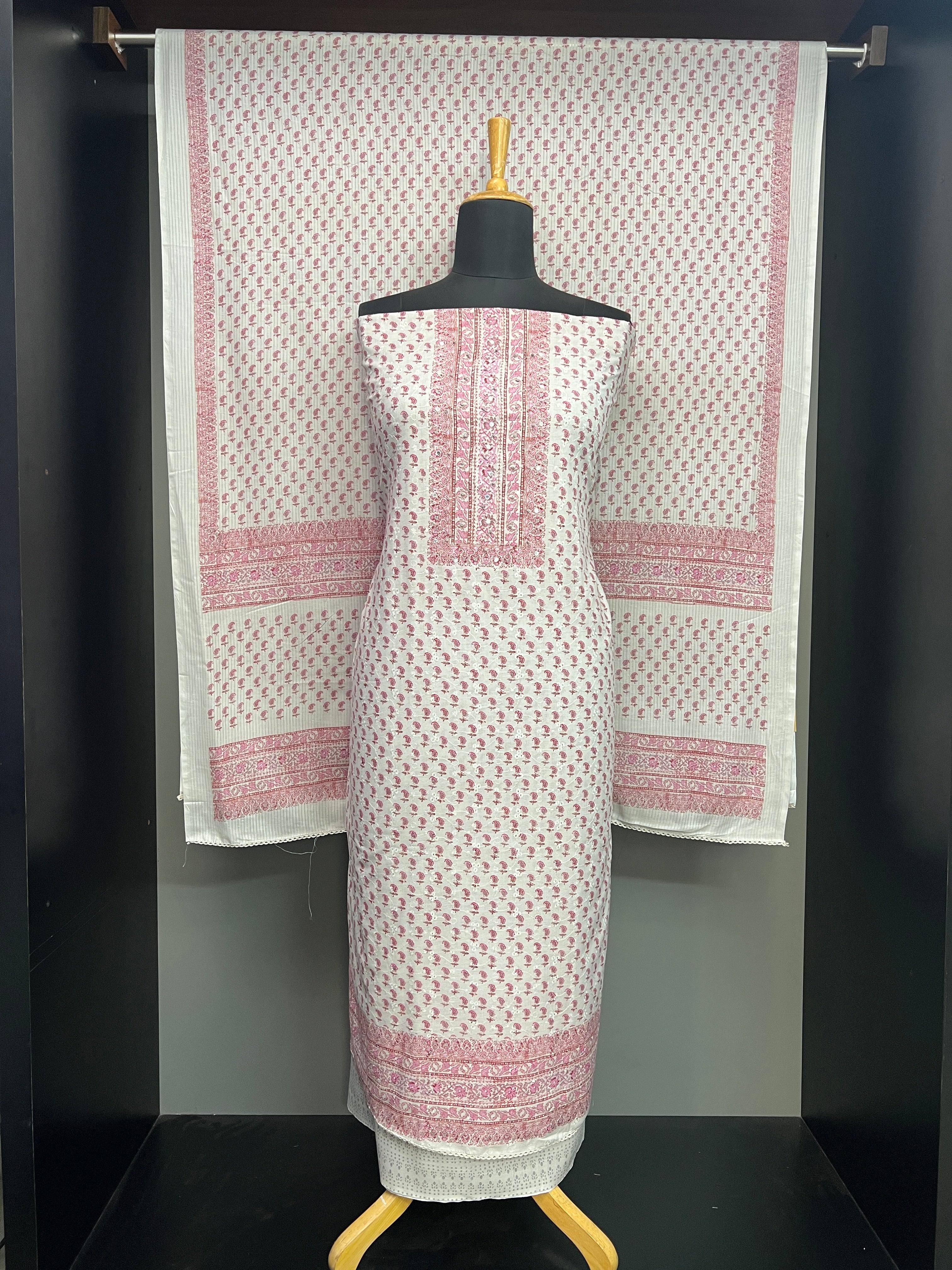 Paisley Printed Cotton Salwar Set | SW2393