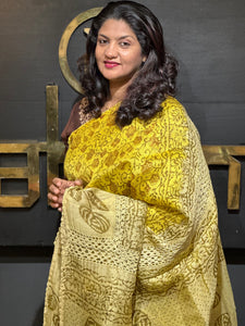 Chrochio Lace Work Embroidery Supernet Kota Saree | SF918