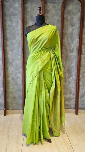 Zari Weaving Semi Silk Saree | KRK240