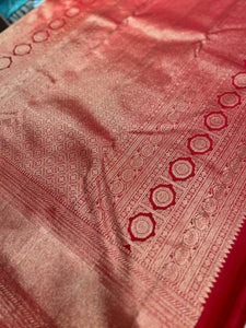 Pencil Zari Woven Kanchipuram Saree | OM160