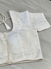 Hakoba Patterned Cotton Stitched Blouse | IT175