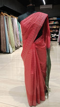 Kantha Weaving Style Bhagalpuri Linen Saree | MRD334