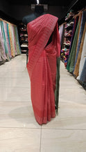 Kantha Weaving Style Bhagalpuri Linen Saree | MRD334