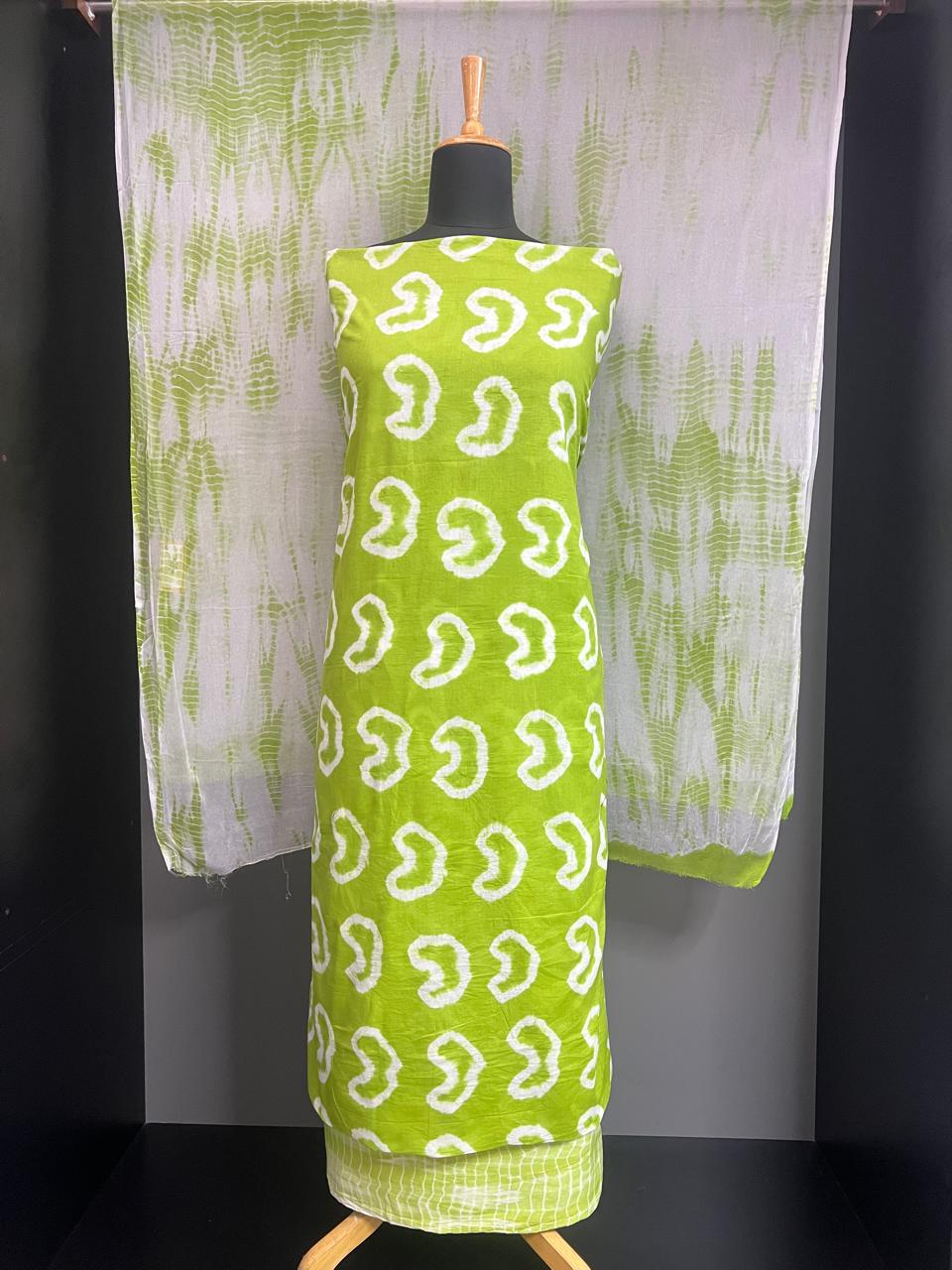 Tie and Dyed Cotton Salwar Set | MSB108