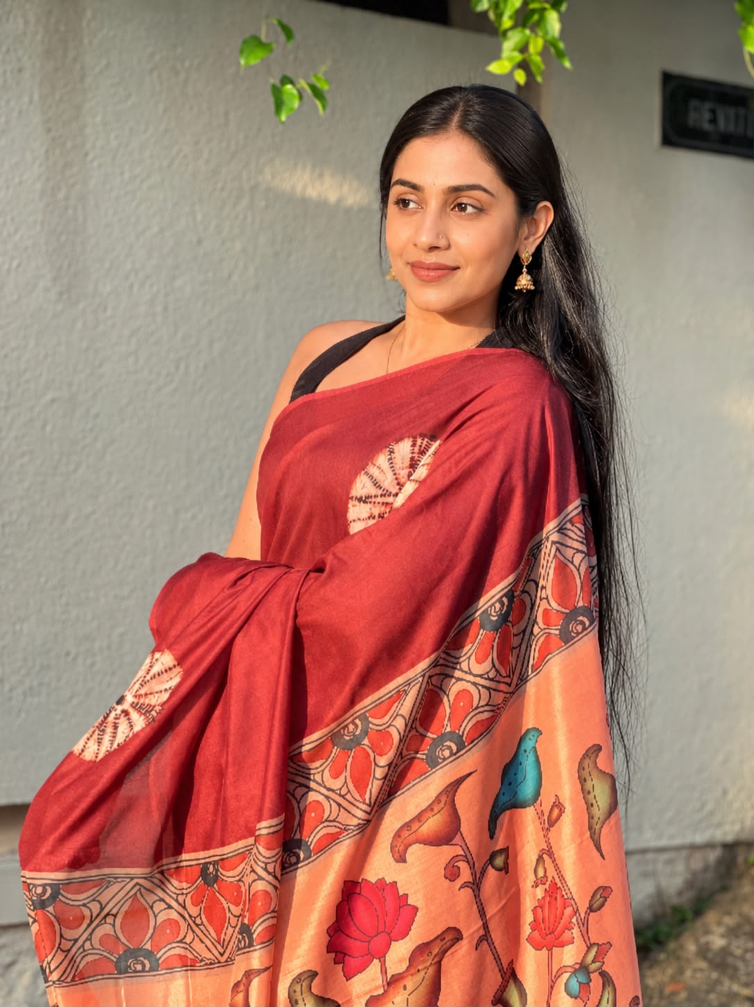 Printed Mul Cotton Saree | HT282