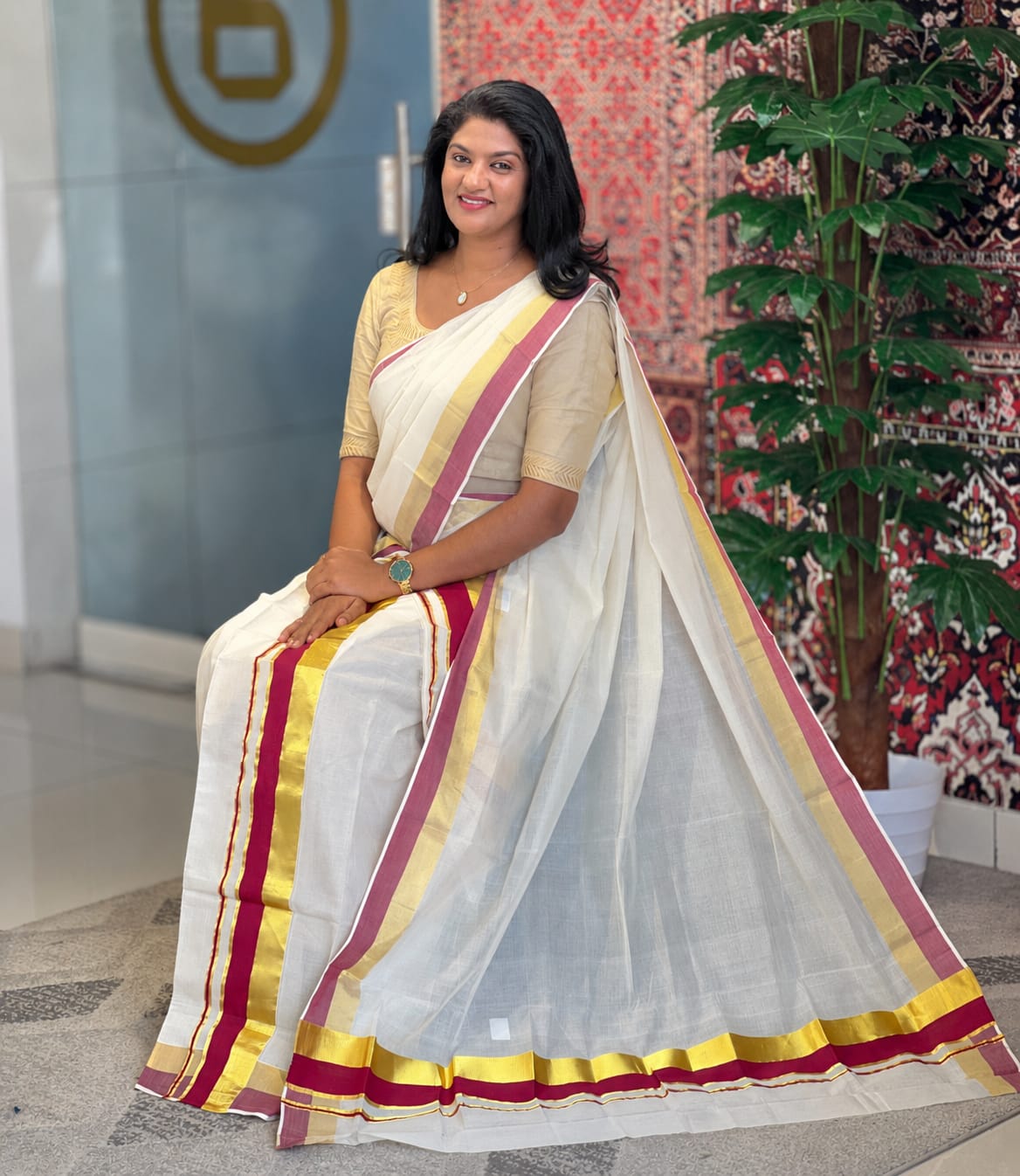 Kerala Cotton Set Mundu | KL172