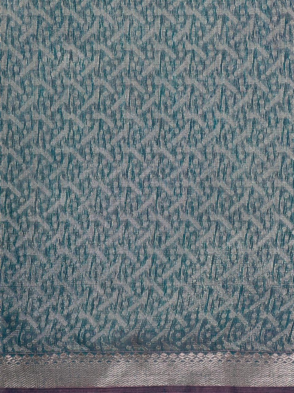 Zari Weaved Silk Cotton Saree | JAT124