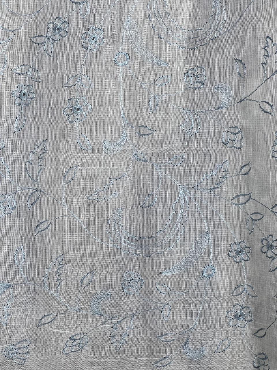 Embroidered Pattern Kota Saree | ZSS200