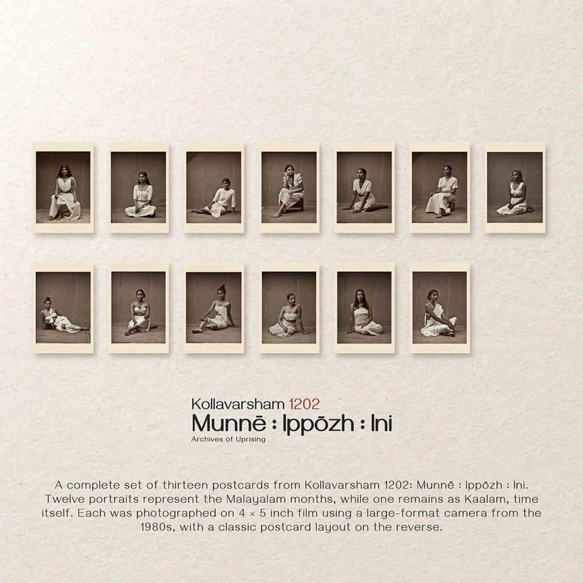 Kollavarsham 1202 Postcard Set of 13 | KV103