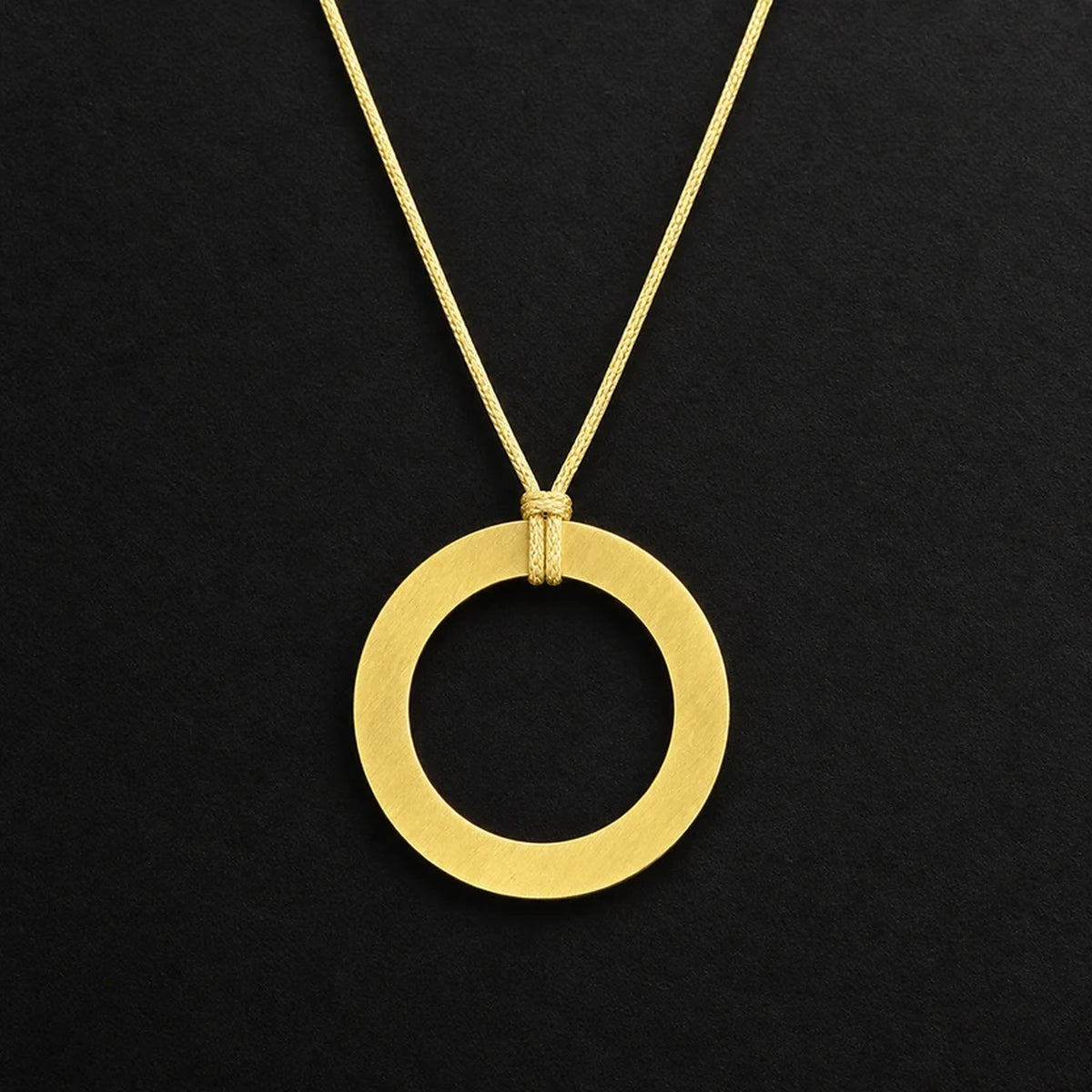 Malayalam Numeral Pendant - CNC-Cut Brass | KV106