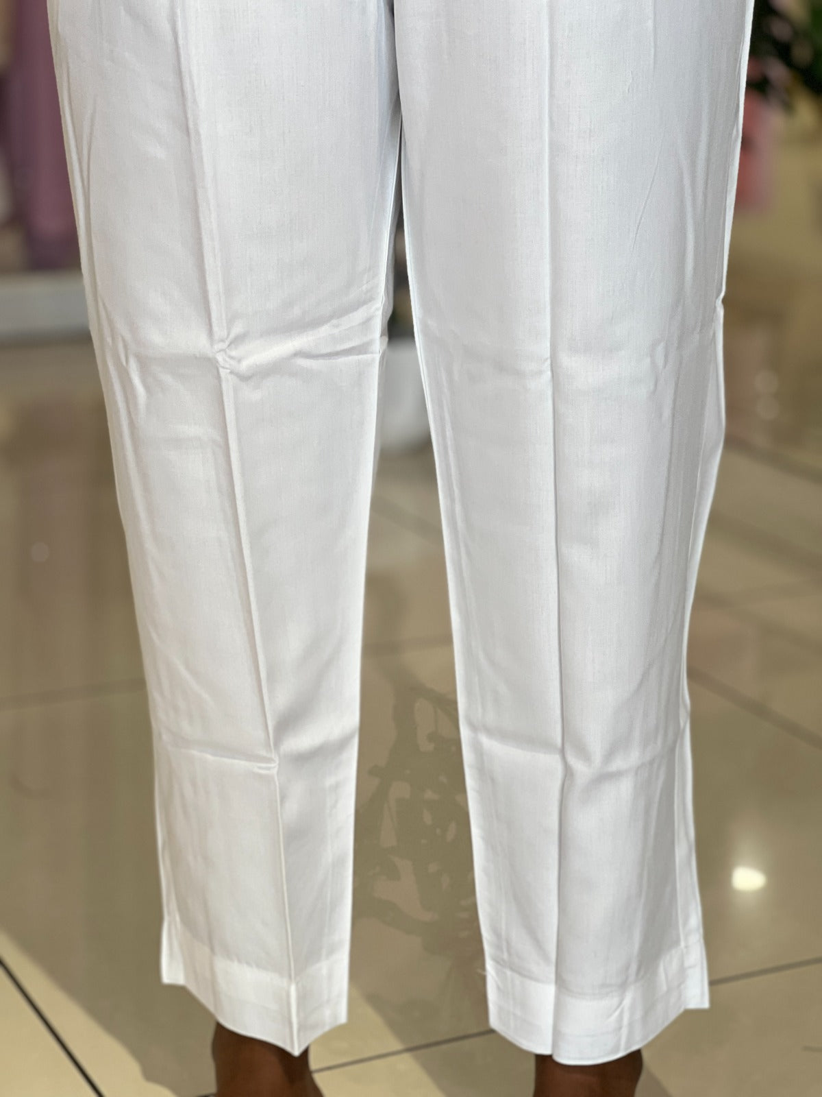 Solid Straight Fit Cotton Bottom | VSI175