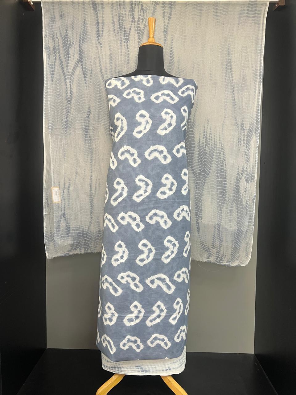 Tie and Dyed Cotton Salwar Set | MSB110