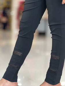 Pin Tuck & Lace Detailed Stretchable Cotton Bottom | YAS108